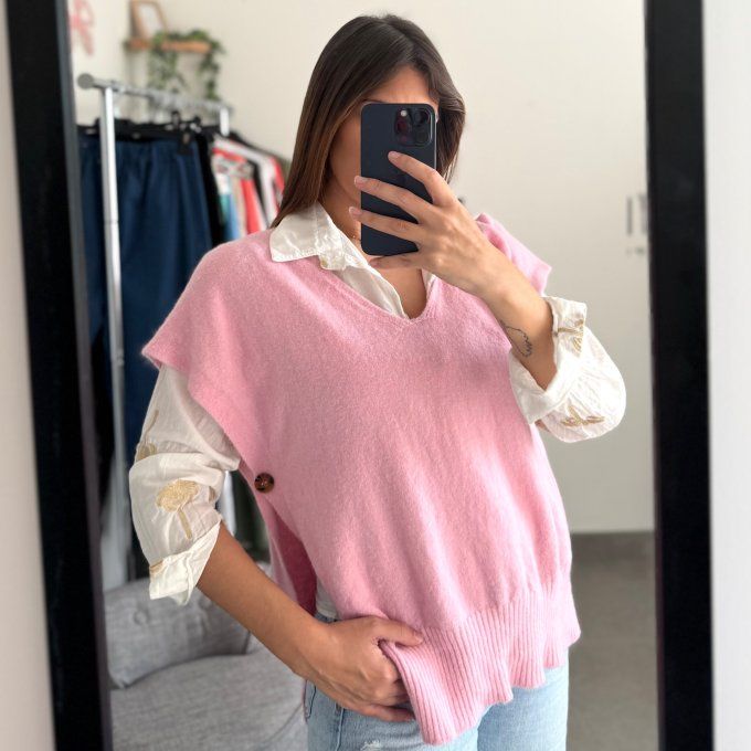 Pull sans manche Modèle Orél