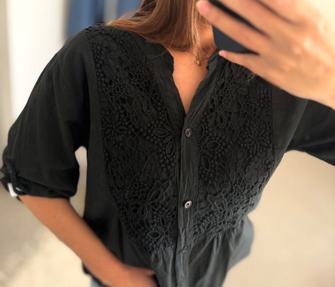 Tunique brodée Modèle Elsa