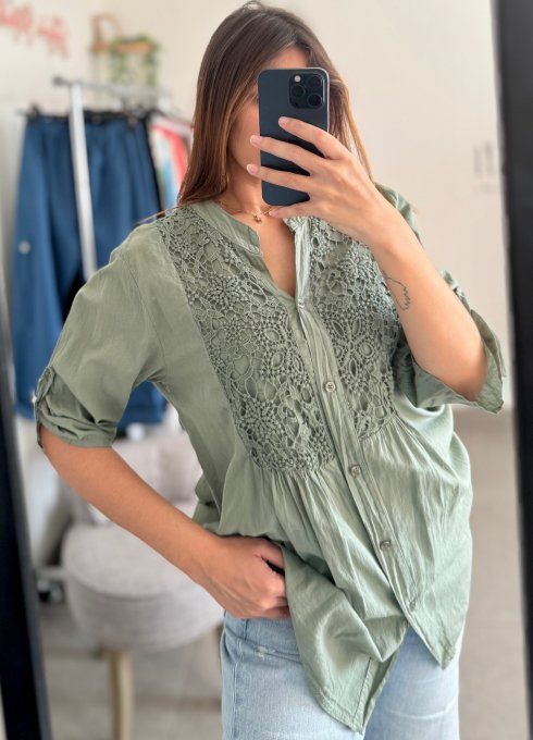 Tunique brodée Modèle Elsa