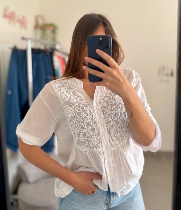 Tunique brodée Modèle Elsa