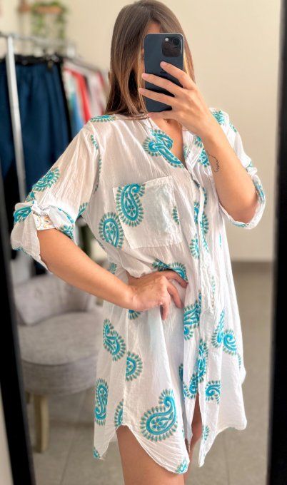 Robe chemise Modèle Solène