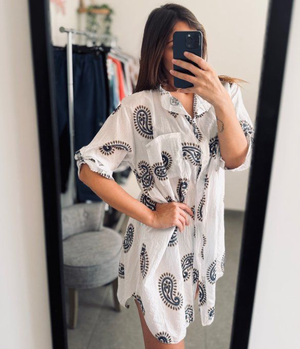 Robe chemise Modèle Solène