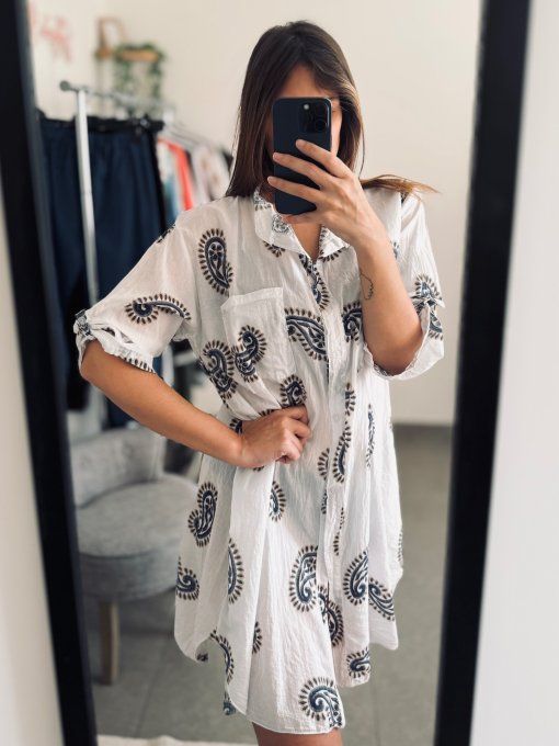 Robe chemise Modèle Solène