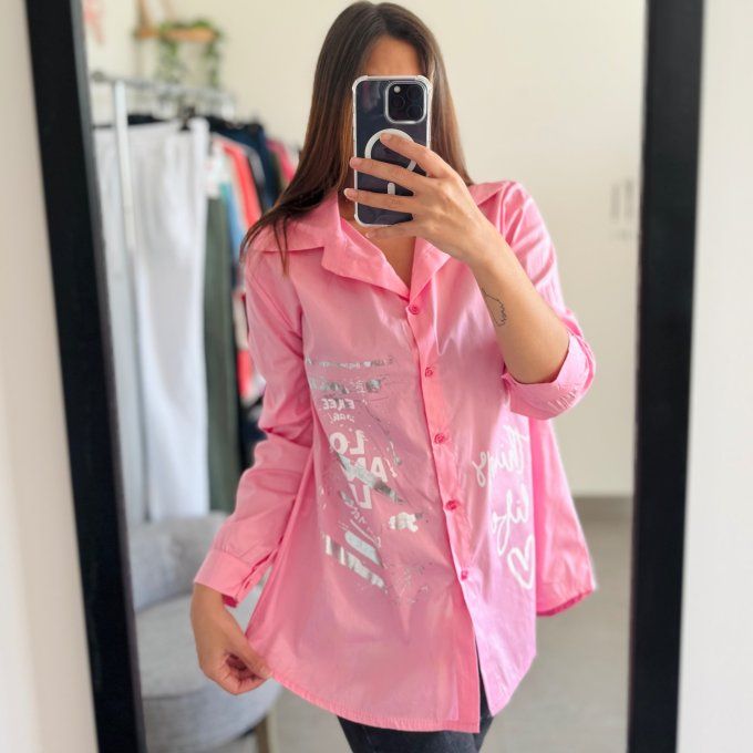 Chemise oversize Modèle Ina