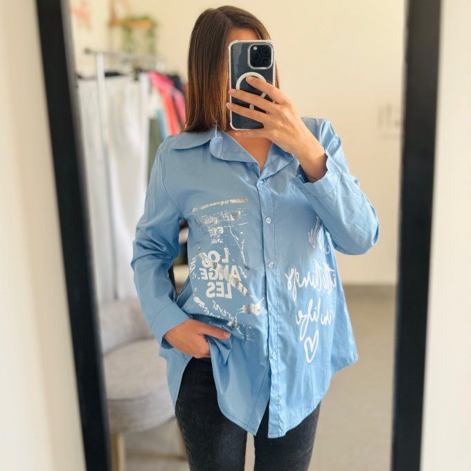 Chemise oversize Modèle Ina