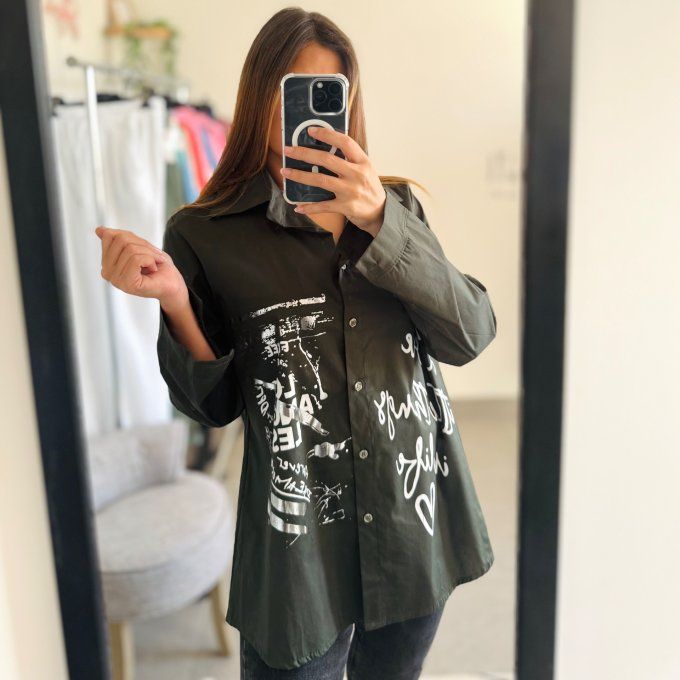 Chemise oversize Modèle Ina